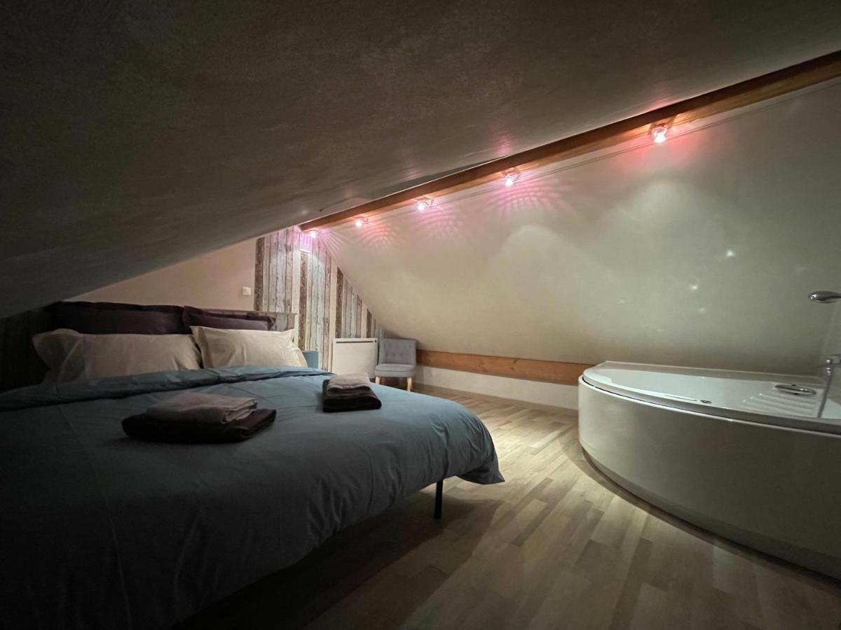 Le Nid D'Amour 2Pers / Wifi / Sauna Houssen ภายนอก รูปภาพ